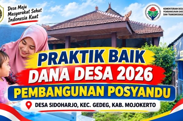 Praktik Baik Dana Desa Sidoharjo Kecamatan Gedeg Kabupaten Mojokerto TA.2026